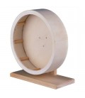 Trixie Rueda de ejercicio silenciosa de madera para hamsters y ratones