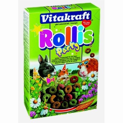 Vitakraft Party Rollis de alfalfa para roedores 500 gr