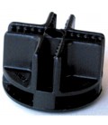 CagesCubes - Conector Negro de plastico para jaulas C&C (1 ud)