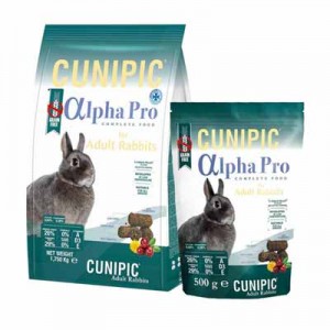 Cunipic Alpha Pro Pienso para conejos adultos Grain Free