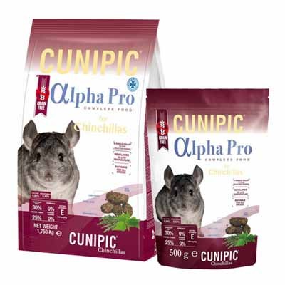 Cunipic Alpha Pro Pienso para Chinchillas Grain Free