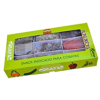 Ribero ROEDITOS snack natural pack muti-sabores para cobayas