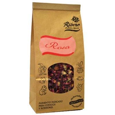 Ribero Rosa hierba gourmet para conejos y roedores