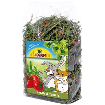 JR FARM Hojas de Rucula y tomate para conejos y roedores