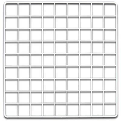 CagesCubes - Panel/Grid BLANCO de 35.5 x 35.5 cms (1 ud)