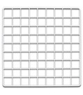 CagesCubes - Panel/Grid BLANCO de 35.5 x 35.5 cms (1 ud)