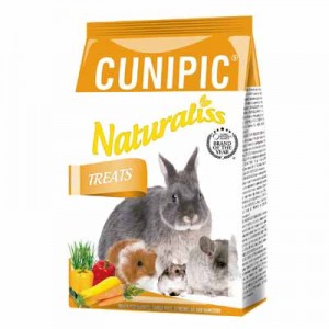 Cunipic naturaliss snack tacos treats para conejos y roedores