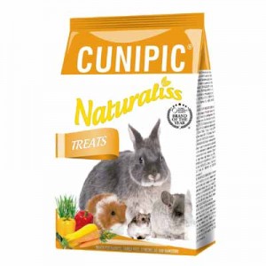 cunipic naturaliss snack treats para conejos y cobayas