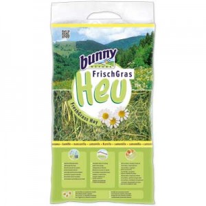 Bunny Nature Heno de hierba fresca con Camomila