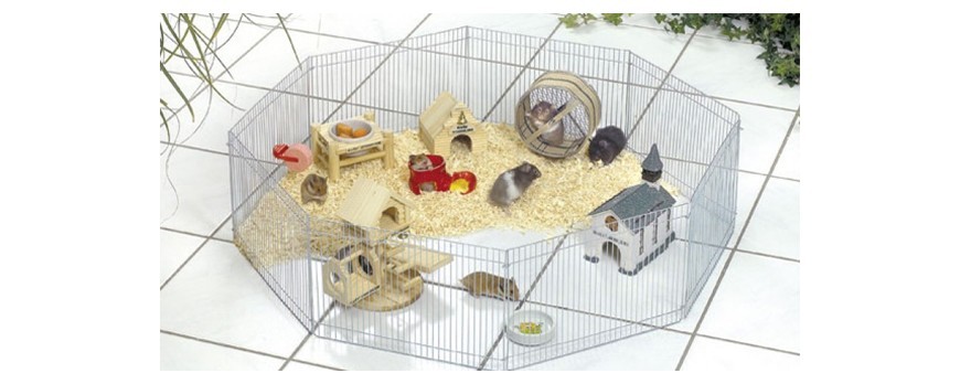 PARQUE DE JUEGOS PARA HAMSTER