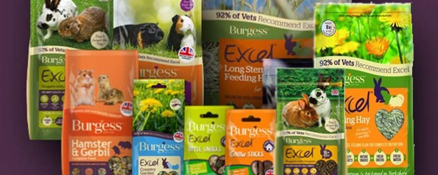 BURGESS Pet Care fabricante de productos para conejos y roedores de gran calidad