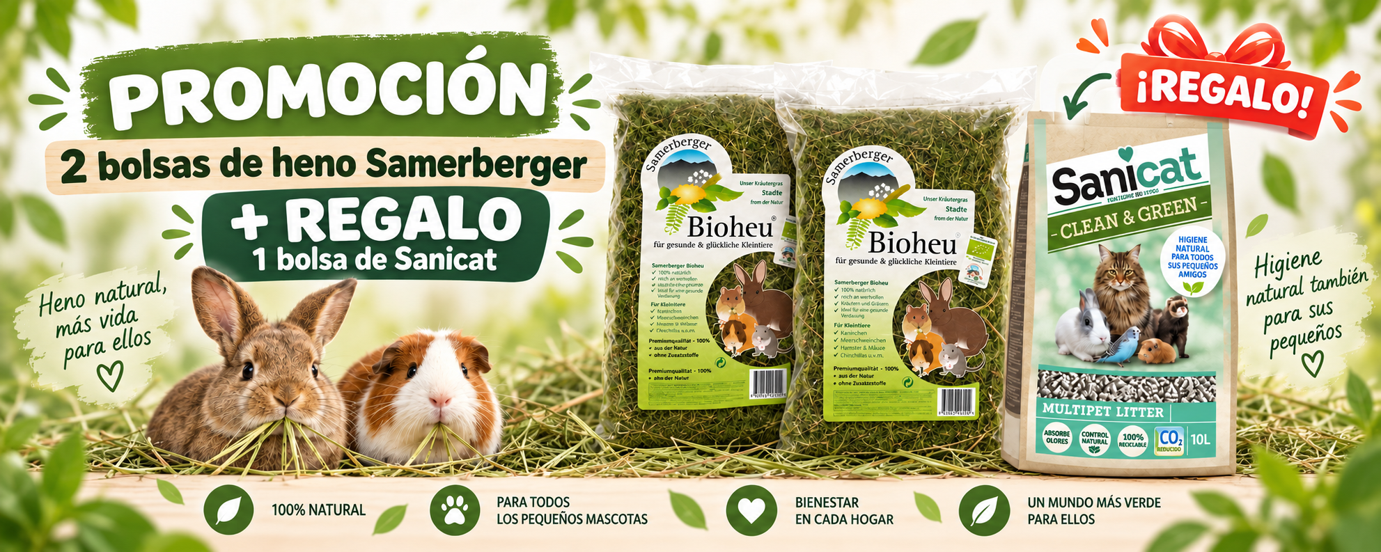 Promo 2x Samerberger + 1x Sanicat Lecho GRATIS